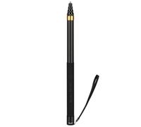 118"/3.0m Extended Long Invisible Carbon Fiber Selfie Stick for Insta360 x5 x4 Insta 360 x5 x4 x3 x2 x one rs Accessories (Gold)