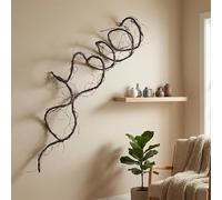 118"/300cm Wall Hanging Artificial Cherry Blossom Tree Branches Fake Cane Vines Reptile Plants Grapevine Garland Liana Twigs Wreath for Garden Outdoor Wedding X'Mas Ceiling Decoration (Medium)