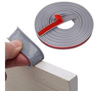 /118/9.8FT U Shape Self Adhesive Veneer Edge Banding, Flexible Furniture Edge Trim, TPE Silicone Cover Strip Sealing Wood Board, Corner Guards, for Cabinet Repair Furniture