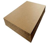 1190mm x 775mm Double Wall Cardboard Corrugated Sheets Pads Art Craft Board (20)