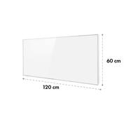 1195*595 Infrared Heating Panel, White Body, 720W ENER-J White One Size