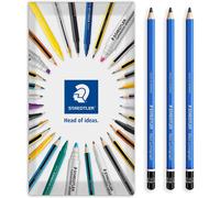 (11B) STAEDTLER 100 Lumograph Graphite Pencils Pack of 3