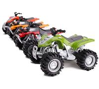 11cm Die Cast Friction Powered Quad Bike - Assorted Colours & Designs - 1 Chosen At Random - Boys Toys