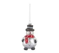 11cm Hanging Snowman Decoration Premium Chrsitmas Tree Babule