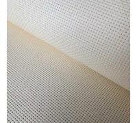 11CT Counted Aida Cloth Cross Stitch Embroidery Fabric, Beige, 59"W x 39"L