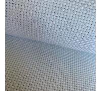 11CT Iridescent Sparkling Aida Cloth Light Reflecting Embroidery Cross Stitch Fabric, W29" x L39"