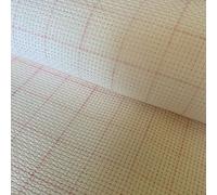 11CT Pre-Grided Aida Cloth Washable Grid Embroidery Cross Stitch Fabric, 28" x 39"