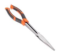 11Inch Extended Long Nose Pliers Straight 45 or 90 Degree Clamping Round Nose Pliers Multitool Locking Hand Tool Long Locking