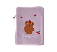 11Inch Sleeve with Plush Interior Padding for Scratch Prevention Soft Velvets Interior Protective Cover Travel Friendly Tablet Organiser Bag