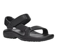 (11K UK, Black) Teva Kids Hurricane Drift Lightweight Hook & Loop Outdoor Walking Sandals