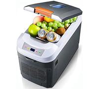 11L/25L/35L Electric Cooler, Portable Thermoelectric Car Fridge Refrigerator 12V/24V/220V, Electric Compressor Cool Box, for Outdoor, Camping, Travel