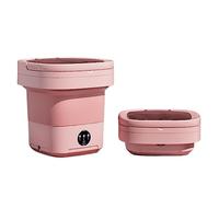 11L Portable Folding Washing Machine, Fully Automatic Mini Washing Machine, Dedicated for Washing and Removing Underwear and Socks (11L,Pink)