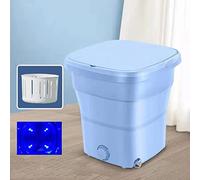11L Portable Washing Machine, Bucket Semi-automatic Underwear Foldable Washer with Spin Dryer,Home Travel Self-Driving Tour,for Baby Clothes, Socks, Towels, Great for Travel, Apartment