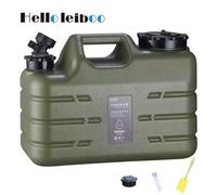 11L Portable Water Container With Faucet Leak-Proof Canister For Outdoor Travel