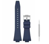 11mm/12mm Silicone Rubber Watch Band Strap Replacement for Tissot PRX Powermatic 80,35mm/ 40mm