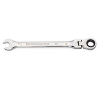 11mm 4 Degree Swing Arch 12 Point Flex Head Ratcheting Combination Wrench