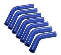 (11mm) 6.5-13mm 60 Degree Blue Silicone Tube 150mm Length Silicone Vacuum Hose Tubing Turbo Coolant Tube