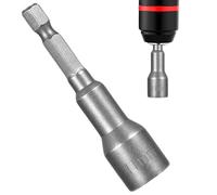 11mm Bi-Hex Non Magnetic Tek Driver Bit 1/4" Nut Setter Socket Bits Adaptor