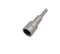 11mm Bi-Hex with Circlip Non Magnetic Tek Screw Driver Adaptor Tech Nut Socket