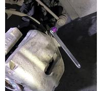 11mm Brake Bleeder Wrench with 12-Point Design for Brake System Servicing on For Cars Light Trucks and Motorcycles