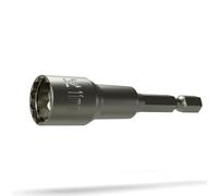 11mm Cladding Bit Driver Bi-Hex 12 Point Tek Tech Driver Bit with Retaining Clip 1/4" Hex Drive for Use in Drills and Drivers - Roofing, Cladding Tech Screw Driver Bit (3)
