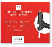 11mm | Glue Stick | Glue Sticks for Glue Gun | 50 pcs | 11mm x 100mm | Hot Glue Gun Sticks
