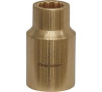 11mm Non-Sparking WallDrive Socket - 1/2" Square Drive - Beryllium Copper