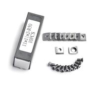 11mm Square Steel Cutter Inserts Knives for Woodworking Planer Insert Cutter for General Purpose Insert Knives