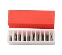 11mm Square Straight Carbide Inserts for Woodturning, 11x11x2.0mm, 4 Edges, 30° Bevel, for Wood, MDF, HDF, Plywood, Replacement Cutter for Woodwor