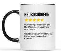 11oz Black Accent Neurosurgeon Novelty Coffee Mug Neurosurgery Professional Gift
