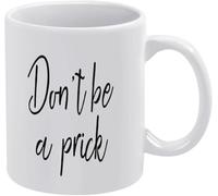 11oz Coffee Mug Don't Let Idiots Ruin Your Day Ceramic Mugs Great for Coffee Soup Tea Milk Latte Hot Cocoa Retro Cup with Handle Gift for Women Men
