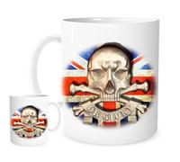 11OZ Death or Glory on Union Jack Mug for Tea or Coffee