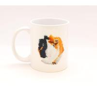 11oz Family Friends Guinea Pig 'Mr P' Ceramic Tea Coffee Mug from Original Pencil Artwork