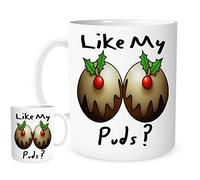 11OZ Like My Puds? Christmas Mug,A Lovely Gift Perfect for A Birthday or Christmas Free P&P