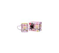 Posh Paws Swizzels Love Hearts 11OZ Bethany Bumble Bee BEE Mine Heart Shaped Handle Ceramic Mug