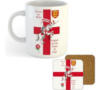 11oz Mug | English Flag St George | Printed Funny Gift Idea Cup Tea Coffee