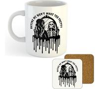 11oz Mug | Hating Me...Pretty | Printed Funny Gift Idea Cup Tea Coffee
