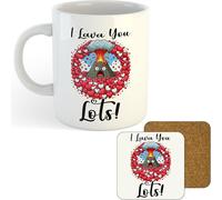11oz Mug | I Lava You Lots | Printed Funny Gift Idea Cup Tea Coffee