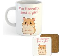 11oz Mug | I'm Literally just a Girl | Printed Funny Gift Idea Cup Tea Coffee