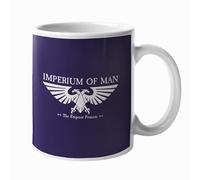 11oz Mug | Imperium of Man | Indigo| WH40K