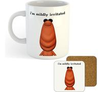 11oz Mug | Marcus The Worm - I'm Mildly Irritated | Printed Funny Gift Idea Cup Tea Coffee