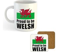11oz Mug | Proud to Be Welsh | Printed Funny Gift Idea Cup Tea Coffee