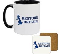 11oz Mug | Restore Britain V1 | Printed Funny Gift Idea Cup Tea Coffee
