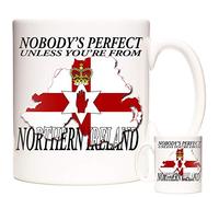 11OZ North Irish Mug Nobody's Perfect Unless You're from Northern Ireland. Patriotic Gift Mug.