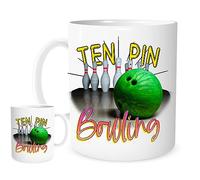 11OZ Ten Pin Bowling Mug for Tea or Coffee - Bowls