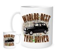 11OZ Worlds Best Taxi Driver Mug for Tea or Coffee