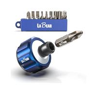 11pcs 1/4" DR Palm Ratchet kit, Mini Ratchet,Finger Ratchet,Gear Ratchet, Screwdriver Bits with Philips,Slotted