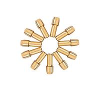 11pcs Brass Drill Chucks Collet Bits 0.5-3.2mm 4mm Shank for Rotary Tool