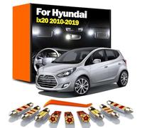 11Pcs Car LED Interior Trunk Light Kit, For ix20 2010 2011 2012 2013 2014 2015 2016 2017 2018 2019 Map Reading Bulbs