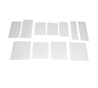 11Pcs Crimping Template Quilting Patchwork Kit, Thorn Sub Embroidered Sewing Tool Set, Frosted PP Quilting Templates for Handmade Quilting, Patchwork and Embroidery Projects